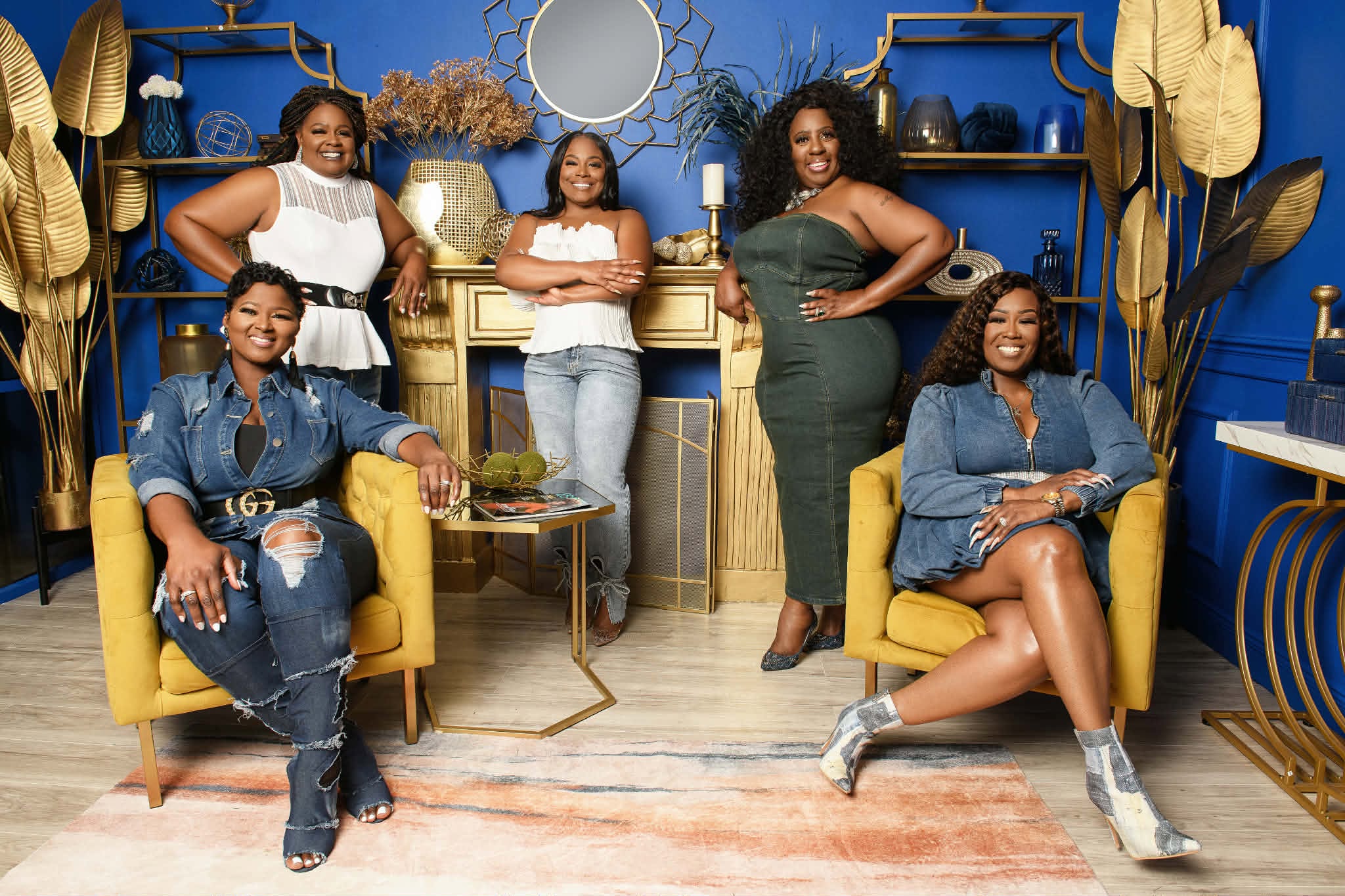 Members in denim at a past Victorious Wealth BuildHERs event